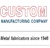 Custom Manufacturing Company Logotype