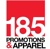 185 Promotions & Apparel Logotype