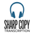 Sharp Copy Transcription Logotype