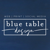 Blue Table Design Logotype