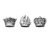 3 Crown Creative Logotype