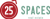 25 Spaces Real Estate Qatar Logotype