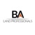 B A LAND PROFESSIONALS, LLC Logotype