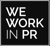 WE Work in PR Logotype