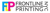 FRONTLINE PRINTING NYC Logotype