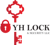 YH Lock & Security Logotype