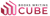 Books Writing Cube Logotype