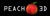 Peach 3D Printing and Design (Peach 3DP LLC) Logotype