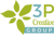 3P Creative Group Logotype