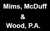 Mims Mc Duff & Wood PA Logotype