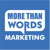 More Than Words Marketing Limited Logotype