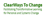 ClearWays To Change Logotype
