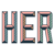 HER Creative Media Logotype