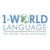 1-WORLD LANGUAGE Logotype