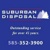 Suburban Disposal Logotype