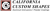 California Custom Shapes Logotype