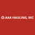 AAA Hauling Logotype