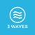 3 Waves Agency Logotype