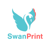 Swan Print Logotype