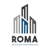 Roma Building Restoration Logotype