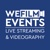 We Film Events Logotype