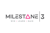Milestone|3 Logotype