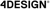 4DESIGN Logotype