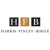 Harris, Finley & Bogle, P.C. Logotype