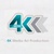 4K Media Art Production Logotype