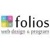 4 Folios Web Design & Program Logotype