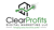 Clear Profits Digital Marketing Logotype