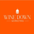Wine Down Marketing Logotype