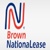 Brown Nationalease Logotype