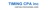 Timing CPA inc Logotype