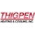 Thigpen Heating and Cooling Logotype