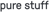 Pure stuff Logotype