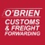 O'Brien Customs & Forwarding Logotype