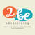 2 be Advertising Logotype