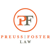 Preuss Foster Law Logotype