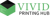 Vivid Printing Hub Logotype