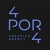 4por4 | creative agency Logotype