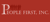 People First, Inc. Logotype