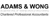Adams & Wong, CPA Logotype