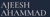 AJEESH AHAMMAD Logotype
