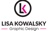 Lisa Kowalsky Graphic Design Logotype