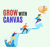 Grow with Canvas Logotype