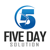 Five Day Solution Logotype