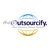 theOutsourcify. Logotype