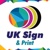 UK Sign & Print Logotype