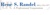 Rene Randel, MBA, CPA, CFP Logotype